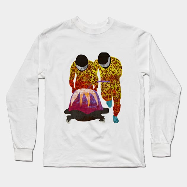 Bobsled Long Sleeve T-Shirt by louweasely